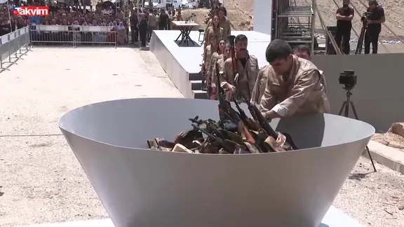 PKK silah bıraktı!