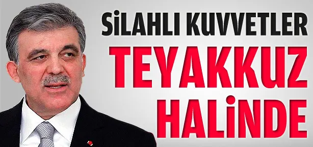 Gül’den Suriye açıklaması