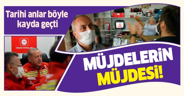 Başkan Recep Tayyip Erdoğan'ın yeni "doğal gaz müjdesi" Zonguldak'ta sevinçle karşılandı