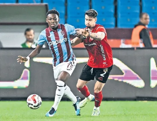 Trabzonspor’da ayrılık sinyali! Gaziantep FK Olaigbe’ye talip oldu
