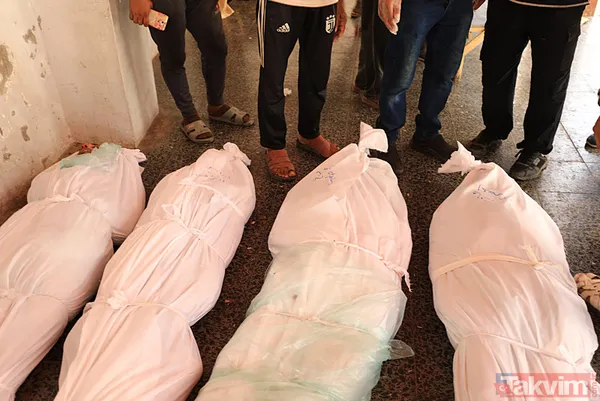 Soykırımcı İsrail Eş-Şati Mülteci Kampı'nı vurdu: Çok sayıda ölü ve yaralı var - 19