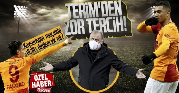 Fatih Terim'in zor kararı! Mostafa Mohamed ve Radamel Falcao bir arada oynayabilecek mi?