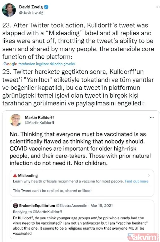 Elon Musk'tan 9. ve 10. Twitter ifşaatları! CIA, FBI ve Pentagon sansürü ifşa oldu: Dikkat çeken Kovid-19 detayı - 40