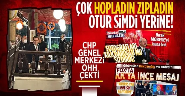 Ekrem İmamoğlu balıkçıda yakalanınca CHP Genel Merkezi ’ohh’ çekti: Çok zıplıyordun çok hopluyordun şimdi otur yerine