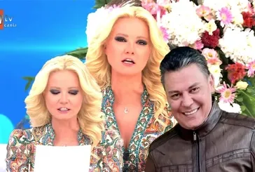 Müge Anlı’ya eşi Şinasi Yüzbaşıoğlu’ndan jest! Kocam çiçek göndermiş dedi notu canlı yayında okudu