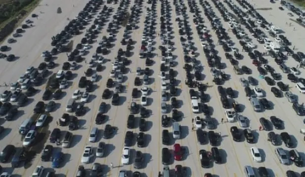 Euronews ve Halk TV'den inanılmaz Yenikapı yalanı! 'Kapıkule Sınır Kapısı'ndaki araç kuyruğu' fotoğrafını 'Yenikapı' fotoğrafı diye verdiler-1