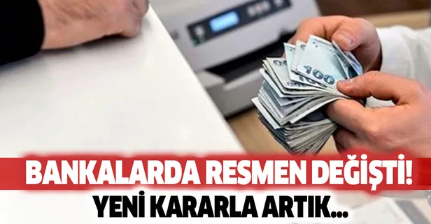 Bankalar anında değiştirdi işleminiz geçe kalmasın! HSBC, Garanti, Ziraat, Yapı Kredi, Akbank bundan böyle...