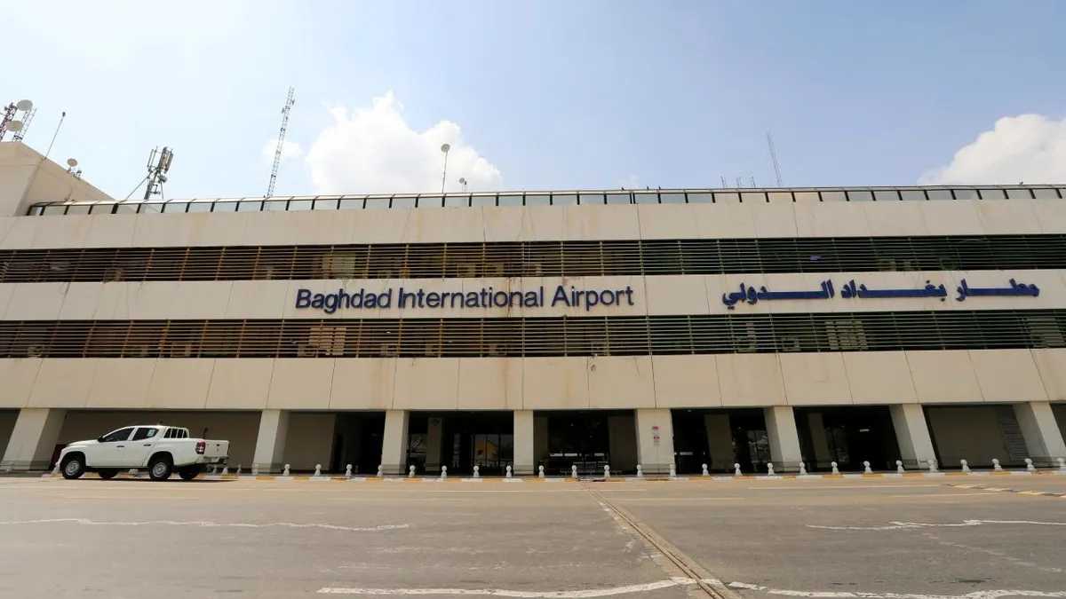Irak'ta Bağdat Havalimanı'na füzeli saldırı!