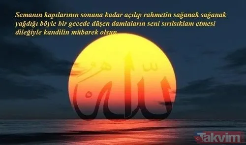 2019 Kandil mesajları Regaip Kandili mesajları! Regaip Kandili cep telefonu kısa SMS mesajı - 29