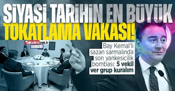 DEVA Partisi Genel Başkanı Ali Babacan’dan CHP’lileri çileden çıkaracak talep: 5 vekil daha verin grup kuralım