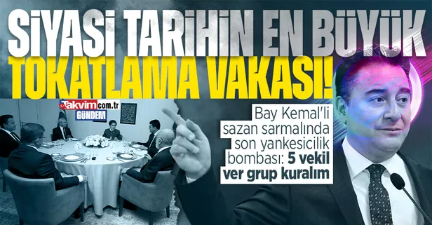 DEVA Partisi Genel Başkanı Ali Babacan'dan CHP'lileri çileden çıkaracak talep: 5 vekil daha verin grup kuralım