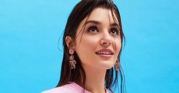 Hande Erçel güzelliğiyle İngilizlerin dikkatini çekti ortalık karıştı! Estetiksiz hali boy boy paylaşıldı