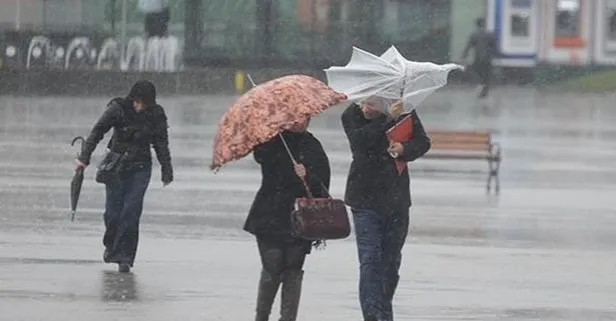 HAVA DURUMU | Meteorolojiden İstanbul ve 8 ile kritik uyarı! Kuvvetli yağış geliyor | 15 Nisan 2020