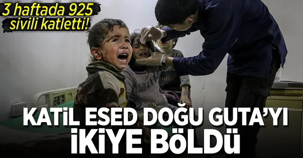 Esed Doğu Guta'yı ikiye böldü