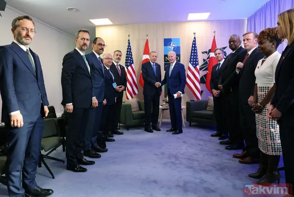 Vilnius'taki Başkan Erdoğan - Biden zirvesine büyük ilgi! Kare kare tarihi anlar - 30