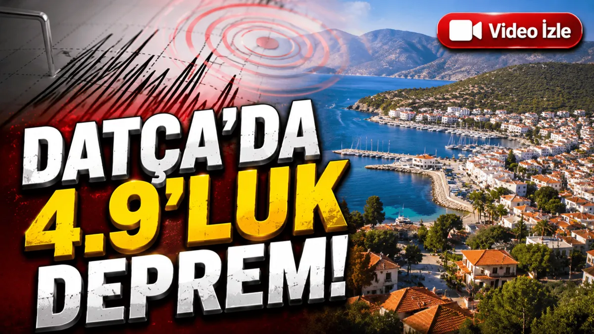 Akdeniz'de 4.9 büyüklüğünde deprem!