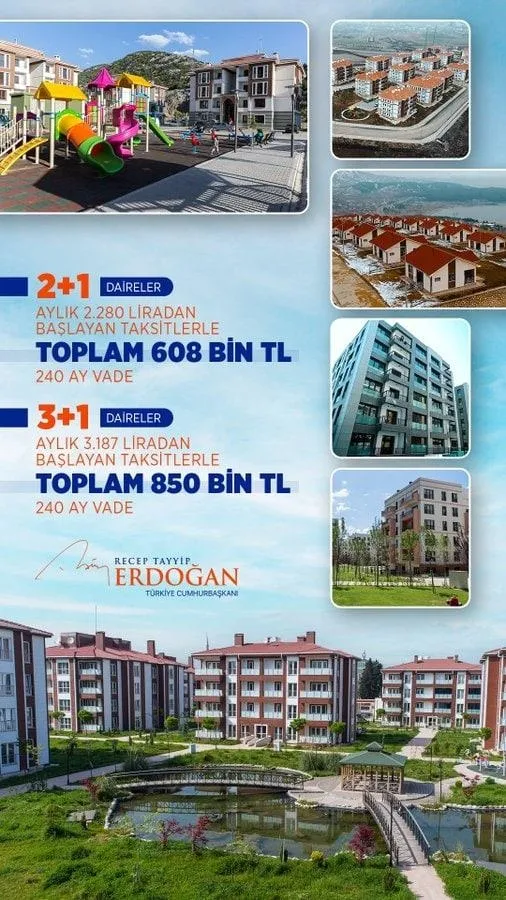 Başkan Erdoğan'dan Cumhuriyet tarihinin en büyük sosyal konut projesinin tanıtım töreninde önemli açıklamalar-6