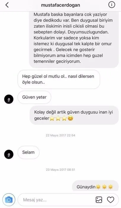 Mustafa Erdoğan, şarkıcı Hatice'ye attığı taciz mesajlarını kaldırtıyor-5