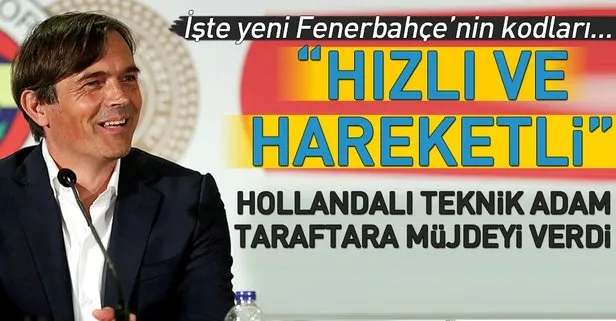 Cocu yeni Fenerbahçe’yi tarif etti