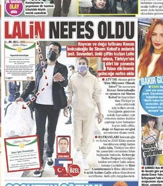 Kenan İmirzalıoğlu TAKVİM'den öğrendi: "Lalin adına fidan bağışlanmasına onore oldum"-2