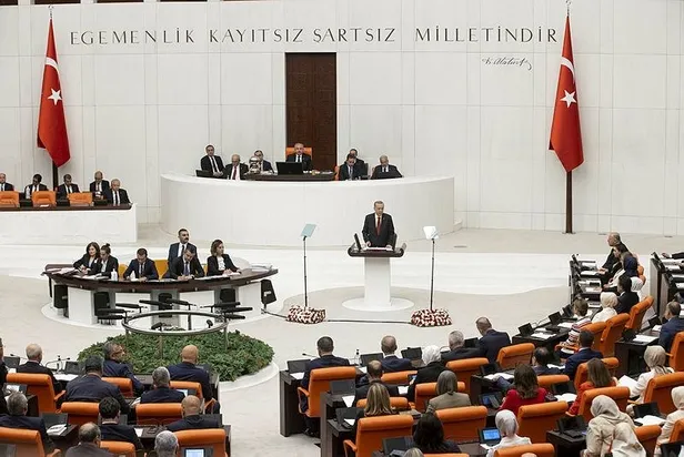 Başkan Erdoğan'dan TBMM'nin yeni yasama yılı açılışında önemli açıklamalar-11