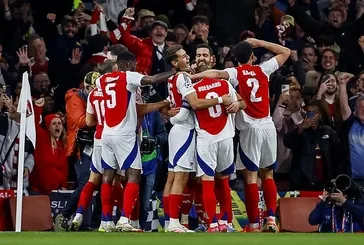 Arsenal Real Madrid’i farklı geçti!