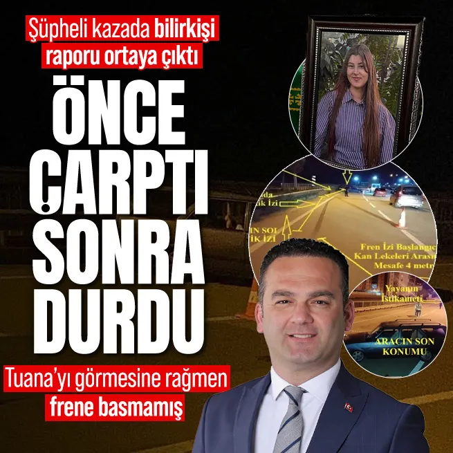 Şüpheli kazada bilirkişi raporu ortaya çıktı: Hasbi Dededen şikayetçi Tuananın ölümünde fren detayı