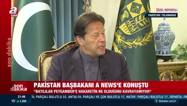 Pakistan Başbakanı İmran Han’dan A News ve A Haber’e özel açıklamalar