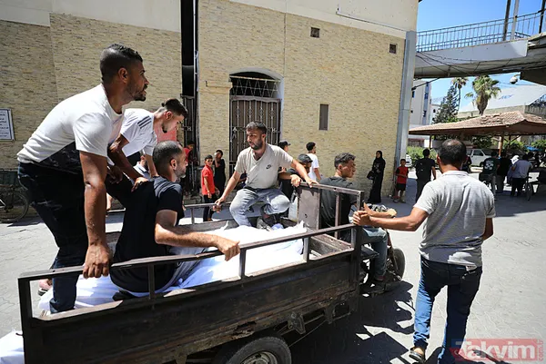 Soykırımcı İsrail Eş-Şati Mülteci Kampı'nı vurdu: Çok sayıda ölü ve yaralı var - 29