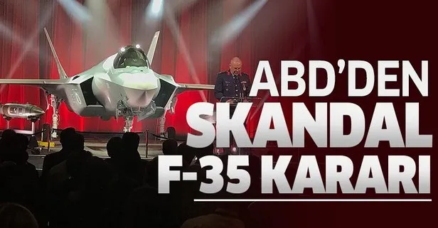 ABD’den skandal F-35 kararı! Pilotların eğitimleri durdurulacak