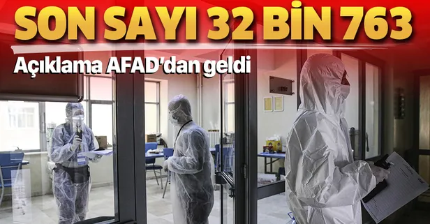 AFAD'dan son dakika açıklaması: Yurtlarda karantinaya alınanlardan 32 bin 763'ü tahliye edildi