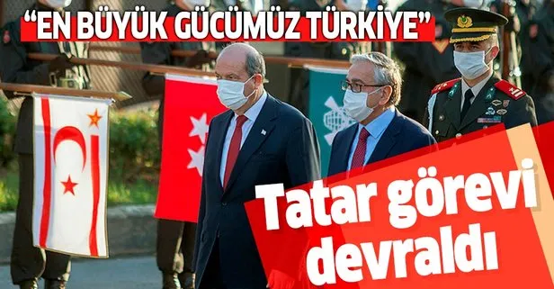 KKTC’de Cumhurbaşkanı Ersin Tatar görevi devraldı: En büyük gücümüz Türkiye