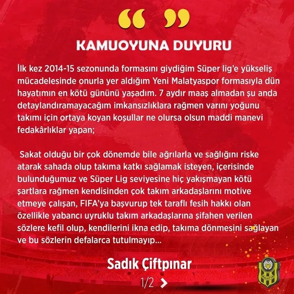 kendi-taraftarina-hareket-cektigi-icin-kadro-disi-kalan-yeni-malatyasporlu-sadik-ciftpinar-hicbir-sekilde-kabu-1647773691757.jpg Kendi taraftarına hareket çektiği için kadro dışı kalan Yeni Malatyasporlu Sadık Çiftpınar: Hiçbir şekilde kabul edilemez-2