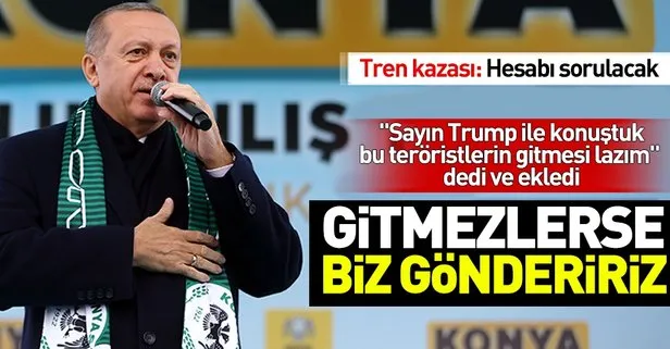 Başkan Erdoğan'dan Konya'da önemli açıklamalar