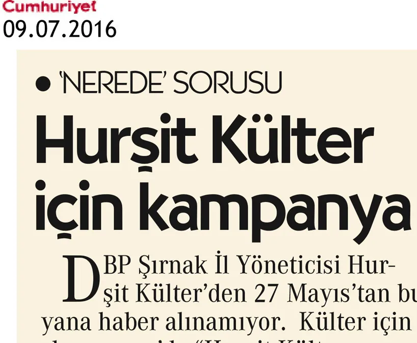 'Gözaltında kayboldu' denilen DBP'li ortaya çıktı-5