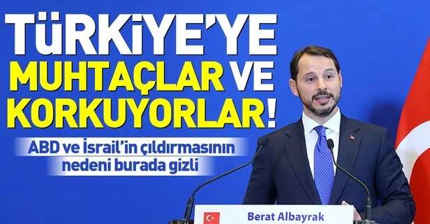 Bakan Berat Albayrak: Türkiyenin Akdenizde gaz bulmasından korkuyorlar