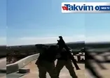 Mehmetçik'ten tam isabet! İdlib'de katil Esad rejime ait helikopterin düşürülme anı kamerada
