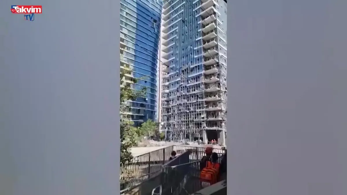 İran'dan İsrail'e füze saldırıları: Tel Aviv'de büyük yıkım