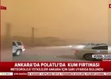 Ankara Polatlı Belediye Başkanı Mürsel Yıldızkaya kum fırtınası ile ilgili son durumu A Haber'de anlattı