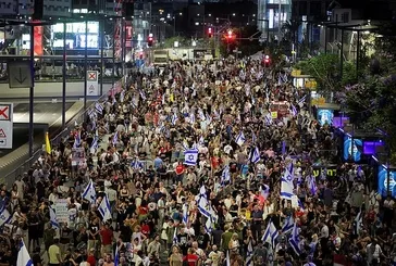 Tel Aviv yine sokaklarda