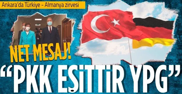 Bakan Akar, Alman mevkidaşı ile görüştü