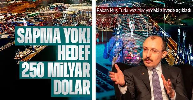 Bilişim ihracatı Turkuvaz Medya'da masaya yatırıldı! Bakan Muş'tan ihracat açıklaması: "2022 hedefimizi yakalayacağız"