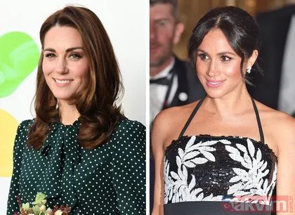Meghan Markle ile Kate Middleton’ın sırrı ortaya çıktı! İşte İngiliz Kraliyet Ailesi’nin hileleri