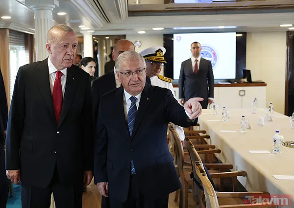 Başkan Erdoğan, Gazi Mustafa Kemal Atatürk’ün manevi mirası Savarona yatını inceledi - 7