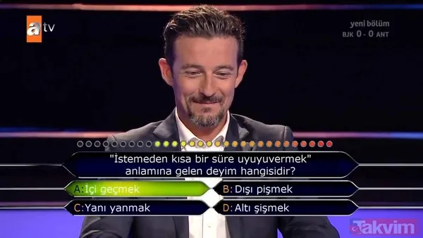 Kim Milyoner Olmak İster'de 125 bin TL'lik zor matematik sorusu: Hangisi bir narsistik sayı değildir? - 23