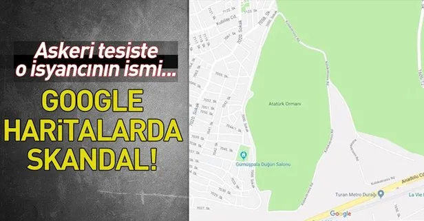 Google haritalarında Yunan isyancının ismi tepki çekti!