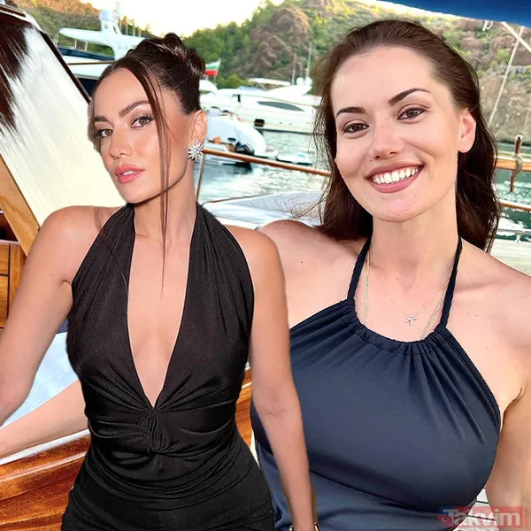 Fahriye Evcen’den mini şortuyla bahçe pozları! “Kim der iki çocuk annesi” Burak Özçivit’in biricik eşi sosyal medyayı fena salladı - 1