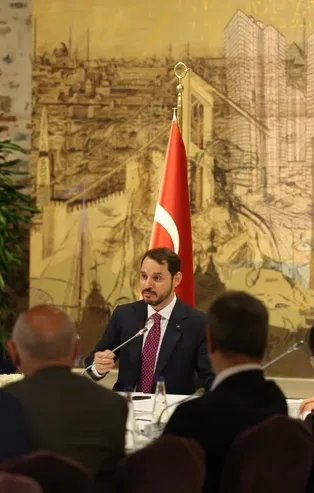 Hazine ve Maliye Bakanı Berat Albayrak'tan kritik toplantı