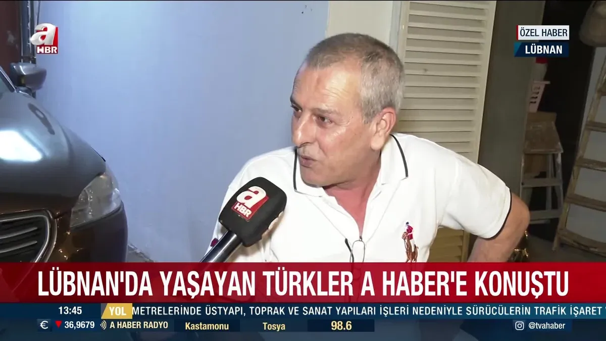 Lübnan’daki Türkler A Haber’e konuştu