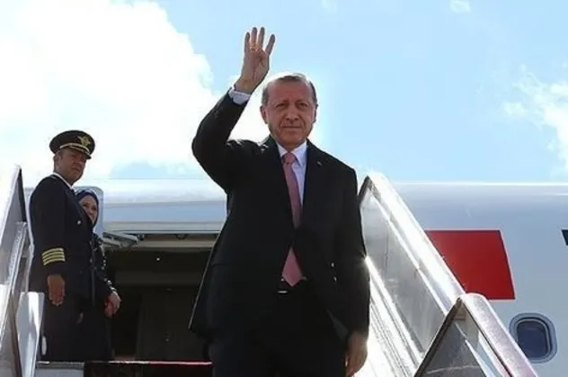 Başkan Erdoğan Azerbaycan'dan ayrıldı